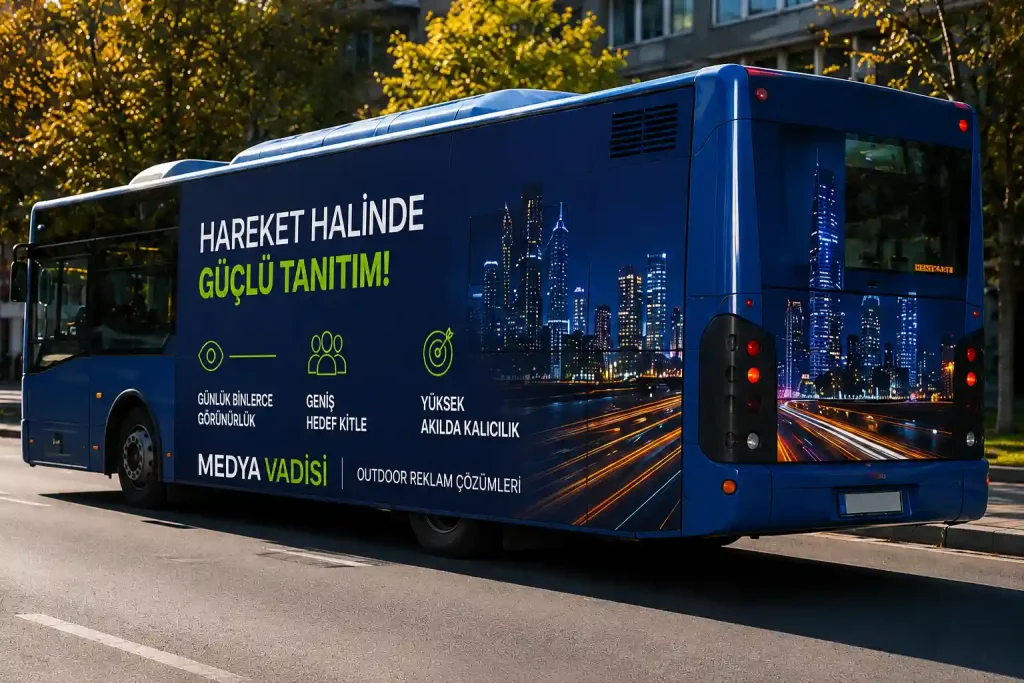Araç kaplama reklamları